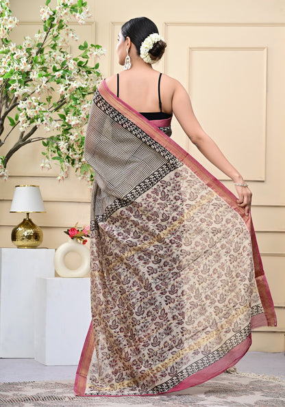 Chic Streak Saree