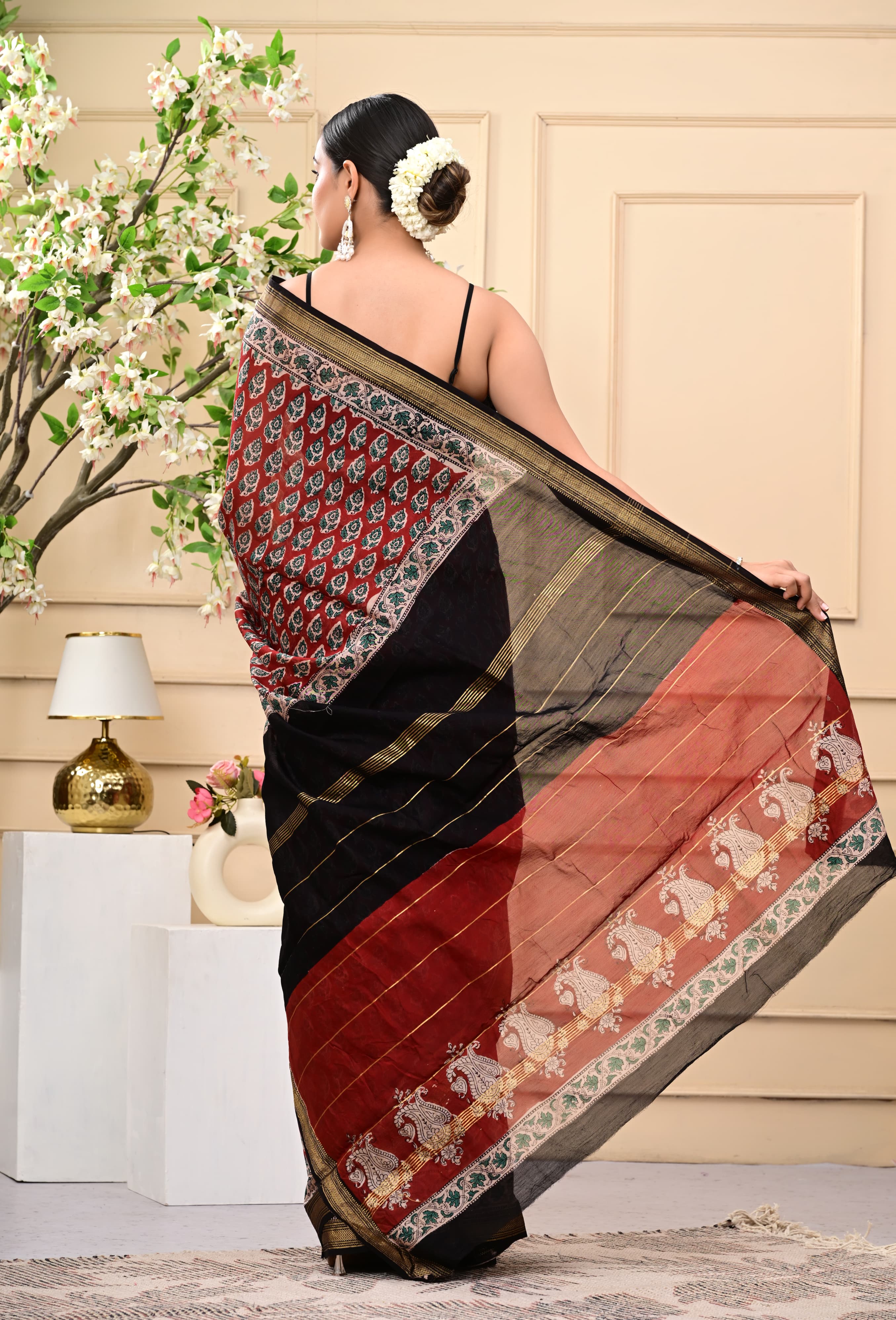 Ravya Rouge Saree