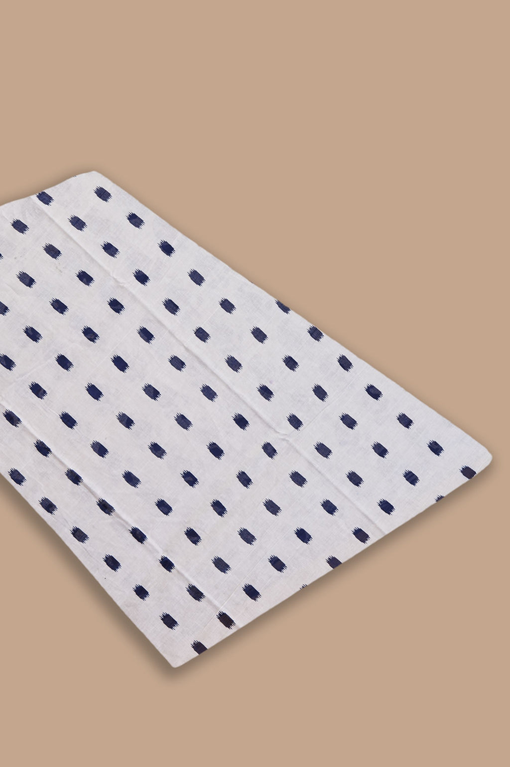 Blue Fern Mulmul Saree