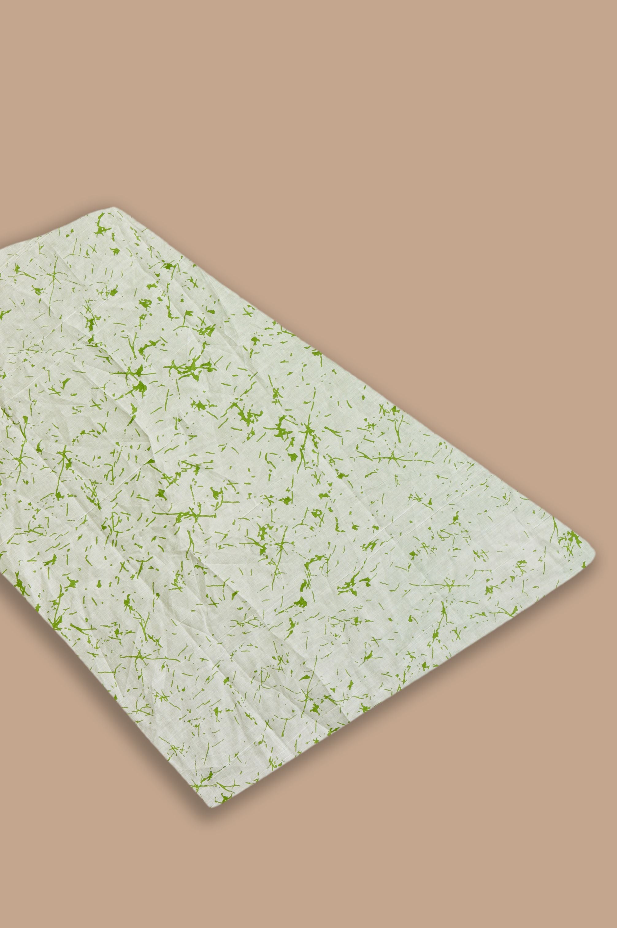 Mint Whisper Mulmul Saree