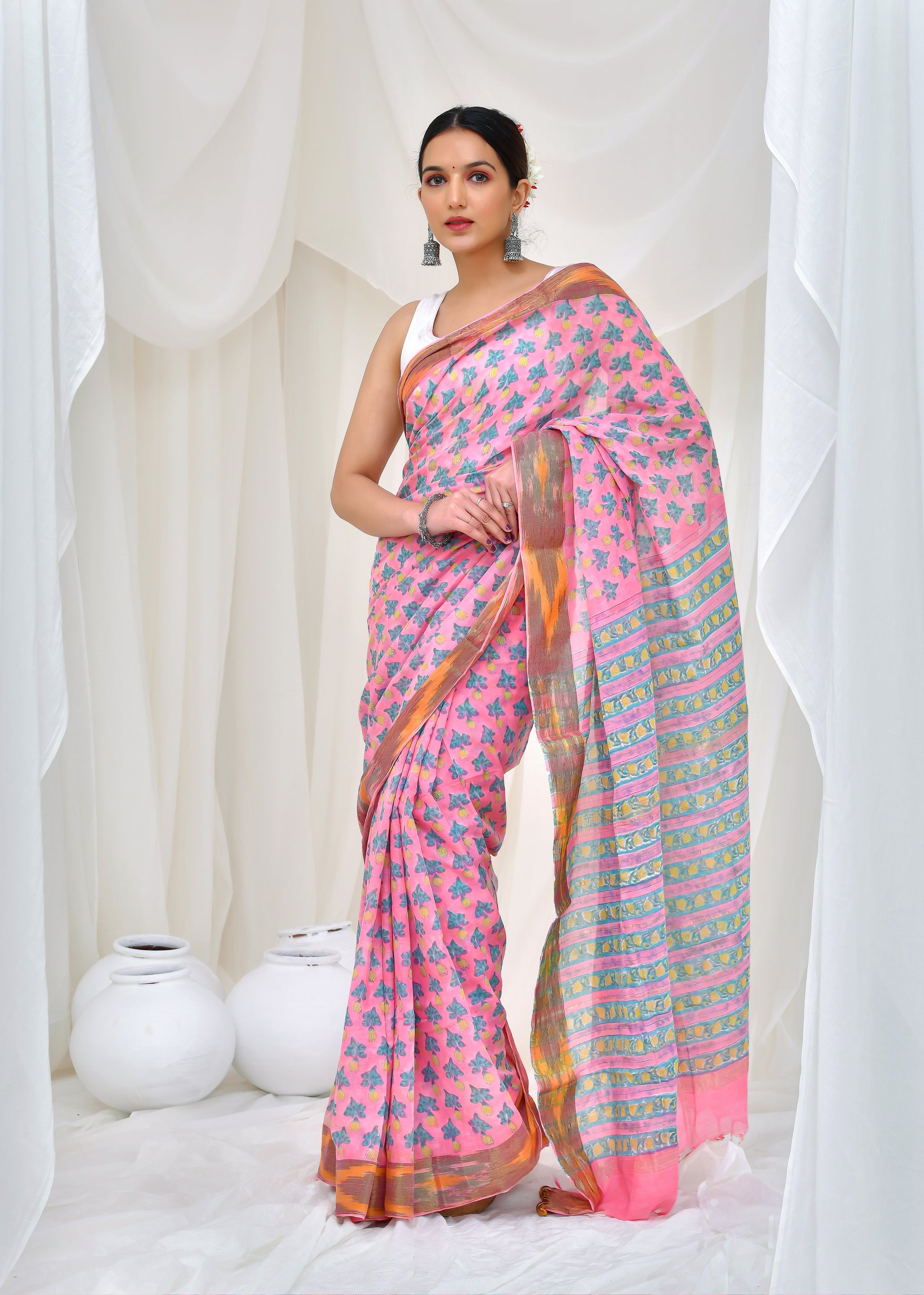 Pastel Petal Saree