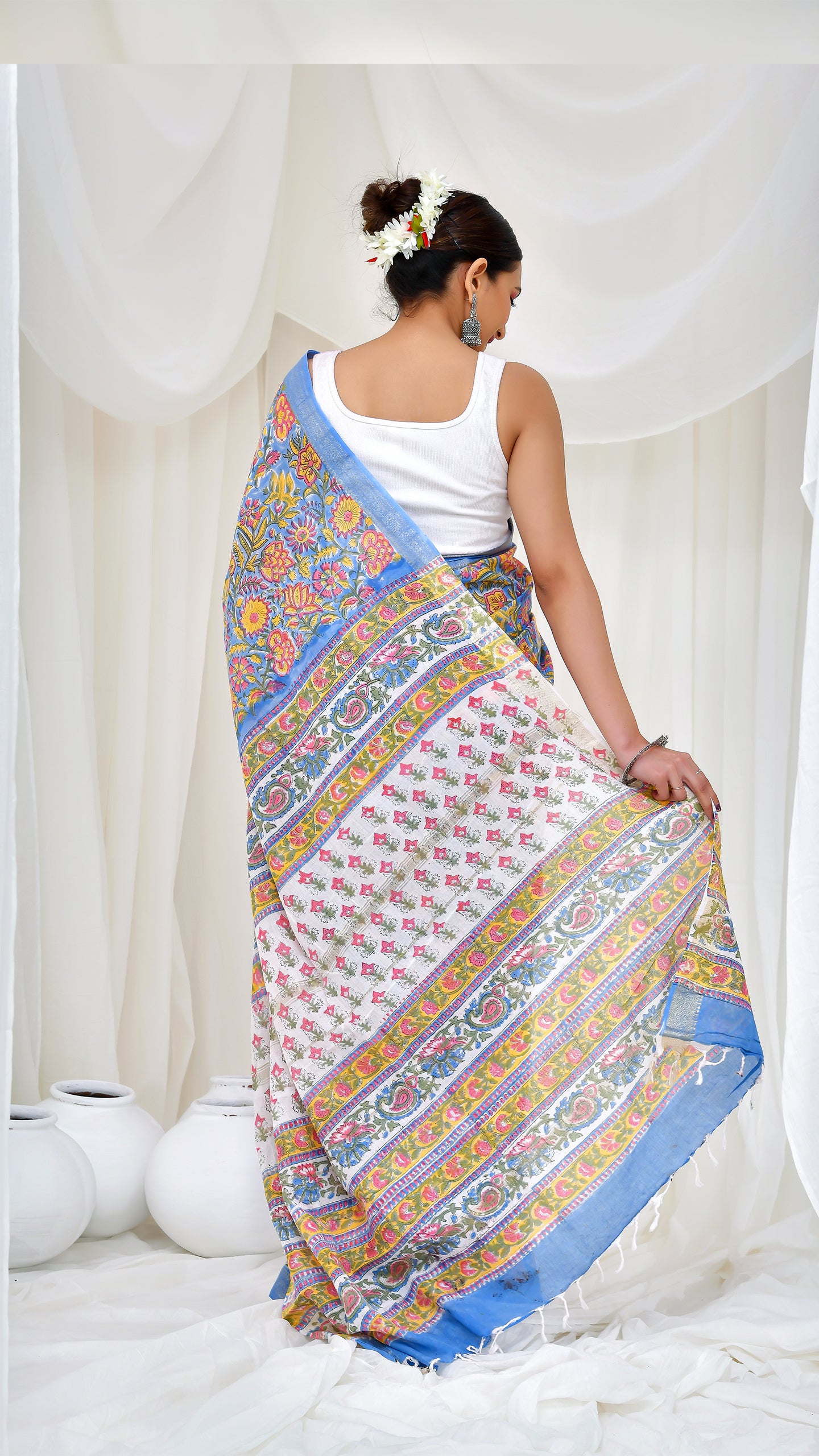 Vibrant Horizon Saree